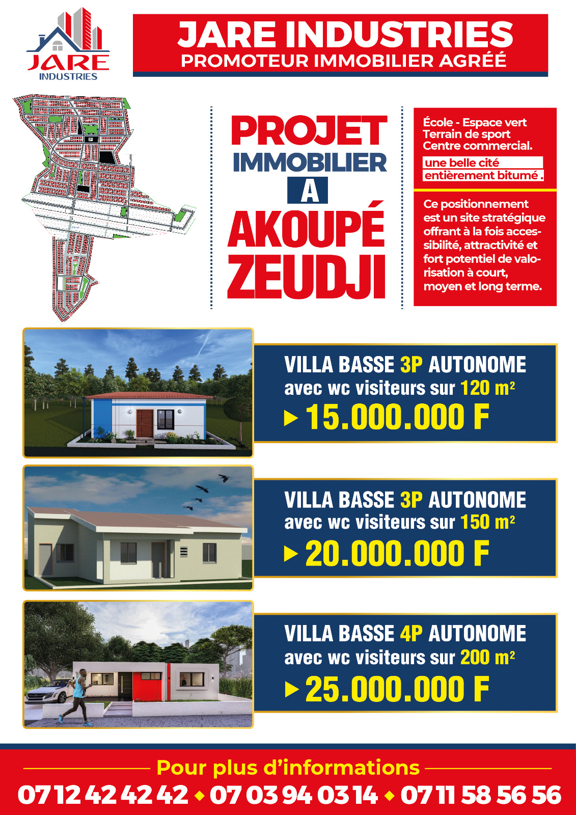 Programme Jare Industries - Akoupé Zeudji
